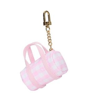 Pink X LoveShackFancy Mini Duffel Keychain Charm🎀